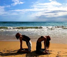 yoga on the beach2